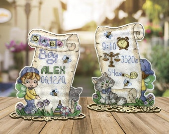 NEW UNOPENED Counted Cross Stitch Kit Charivna Mit Cat/'s look # M-267