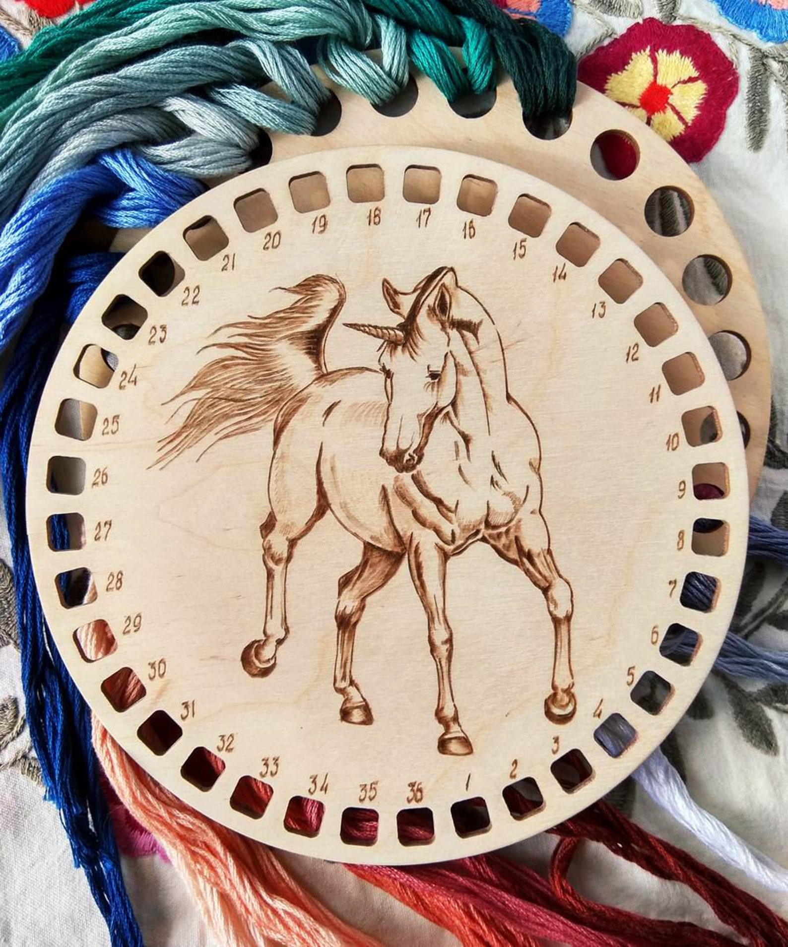 Cross Stitch Thread Holder Embroidery Thread Storage Floss Etsy