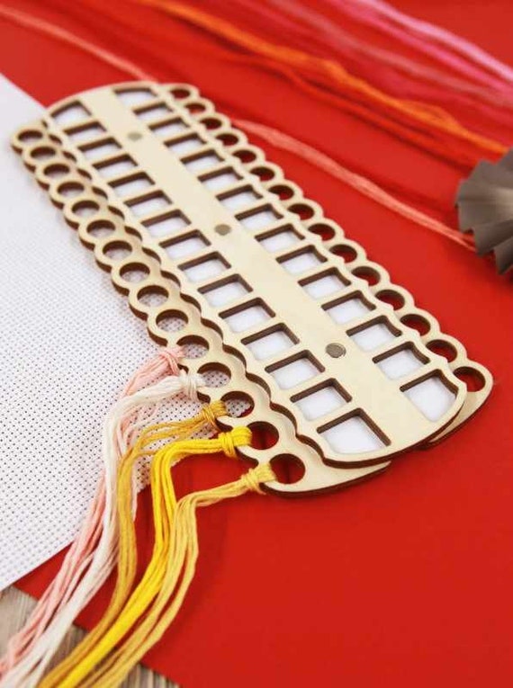 Cross Stitch Thread Holder Embroidery Thread Storage Floss Etsy