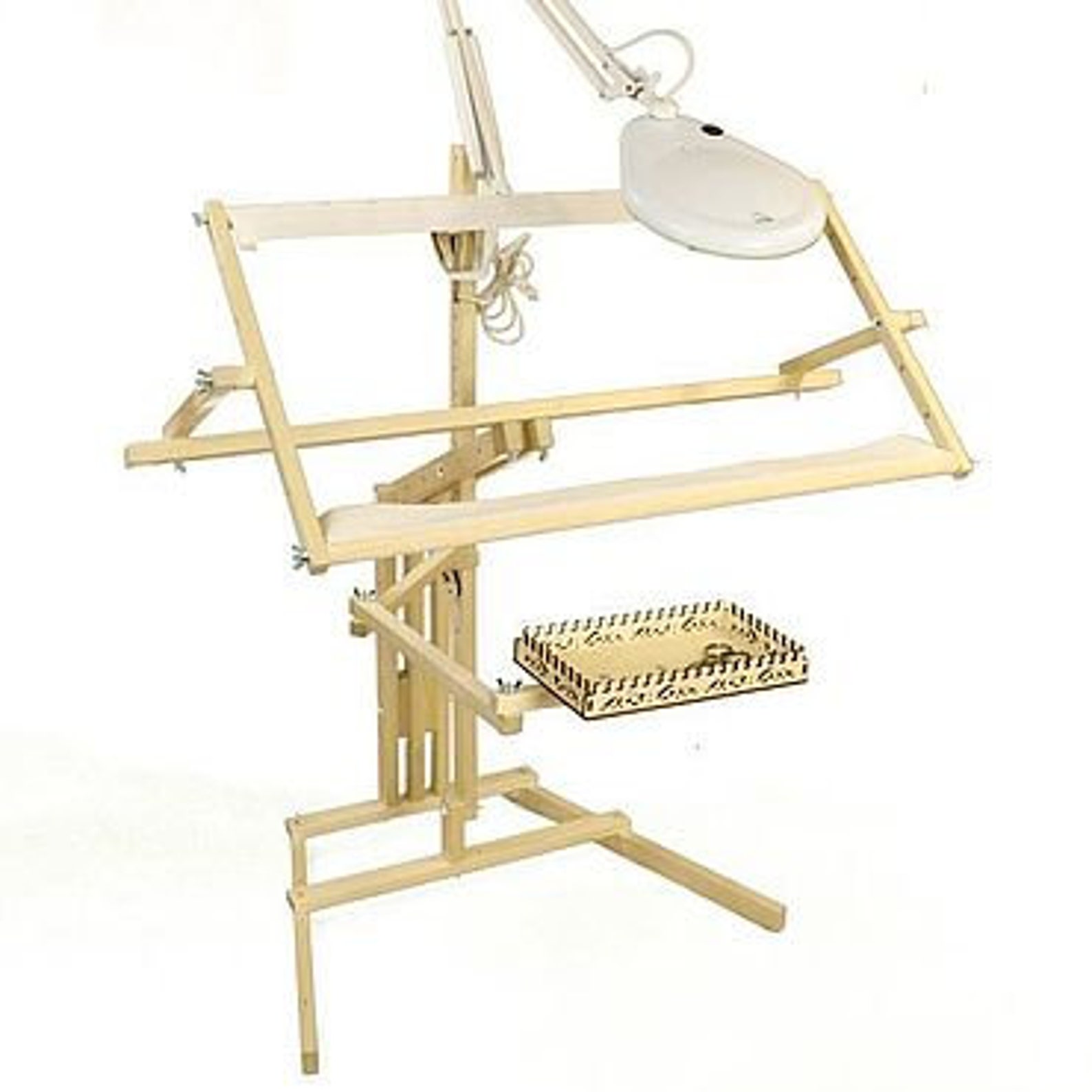 Embroidery Tool Floor Stand Embroidery Cross Stitch Frame Etsy