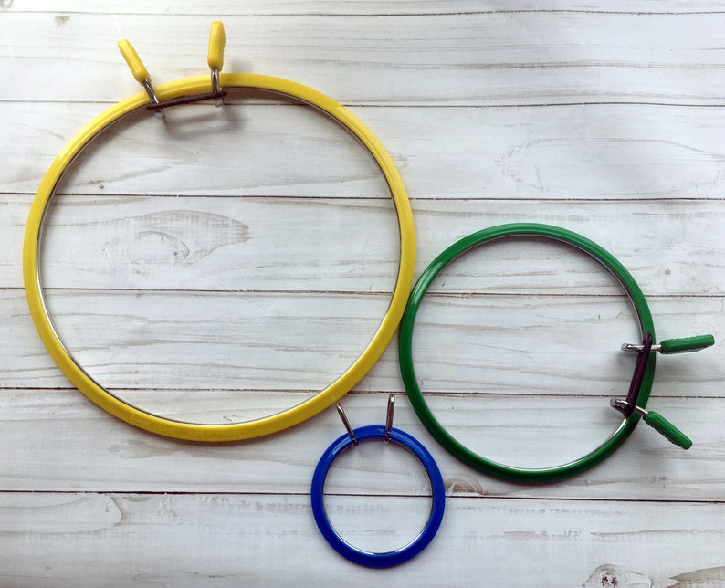 Embroidery Spring Hoop Metal Different Sizes Nurge Etsy