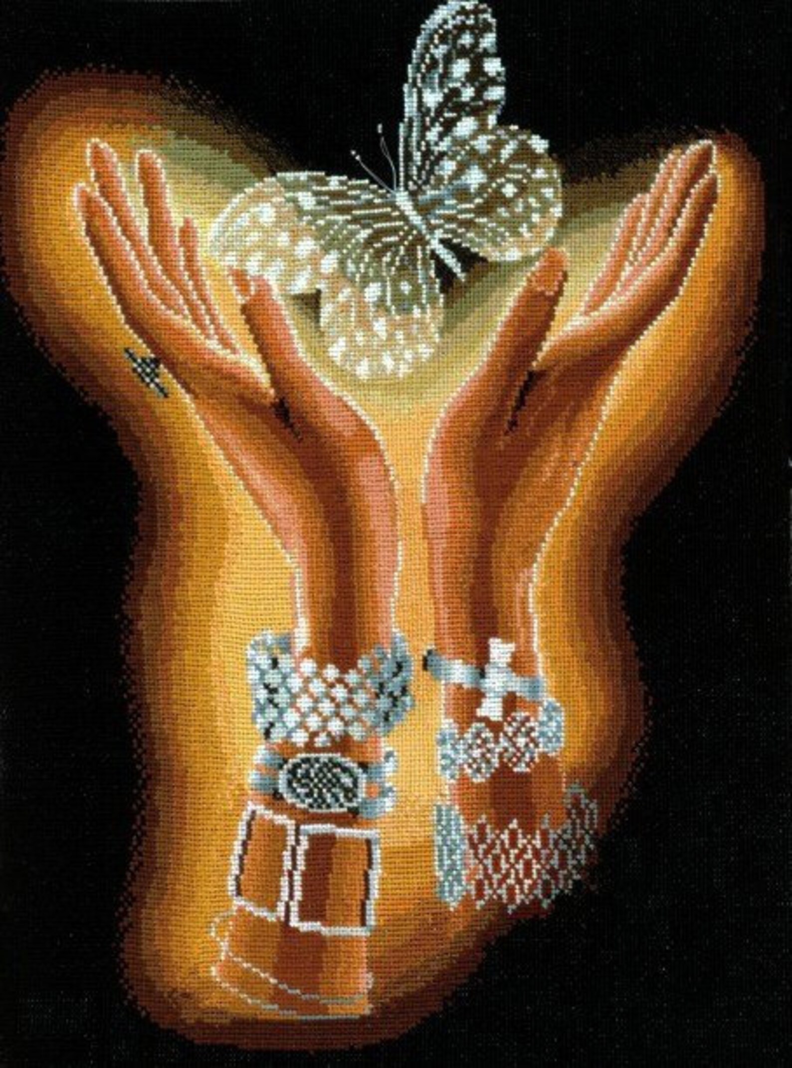 Набор серёжек. Хранители кофе отшив. Набор для делания серёжек. Набор для вышивания "бабочка". Набор для деланьч ковриков.