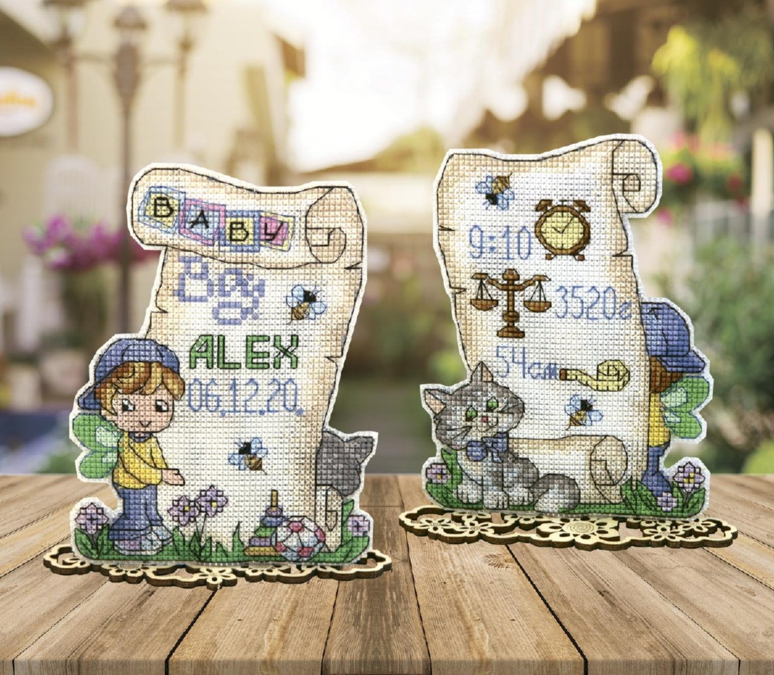 New Counted Cross Stitch Embroidery Kit Embroidery Kit by Etsy