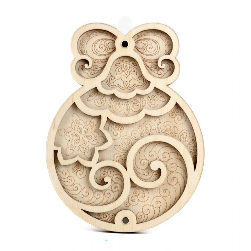 Perlas modernas bandeja de madera caja organizador para perlas | Etsy