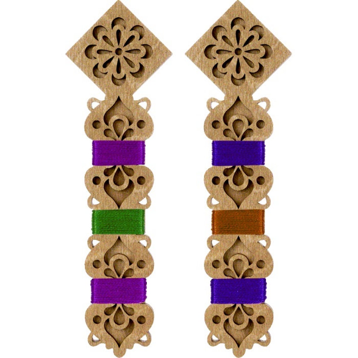 Cross Stitch Thread Holder Embroidery Thread Storage Floss Etsy