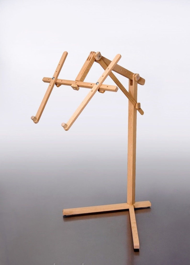 Embroidery Tool Floor Stand Embroidery Cross Stitch Frame Etsy