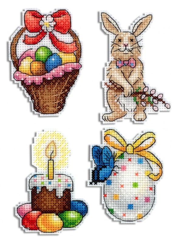 Magnets. Russian charms Counted Cross Stitch Kit MP STUDIO