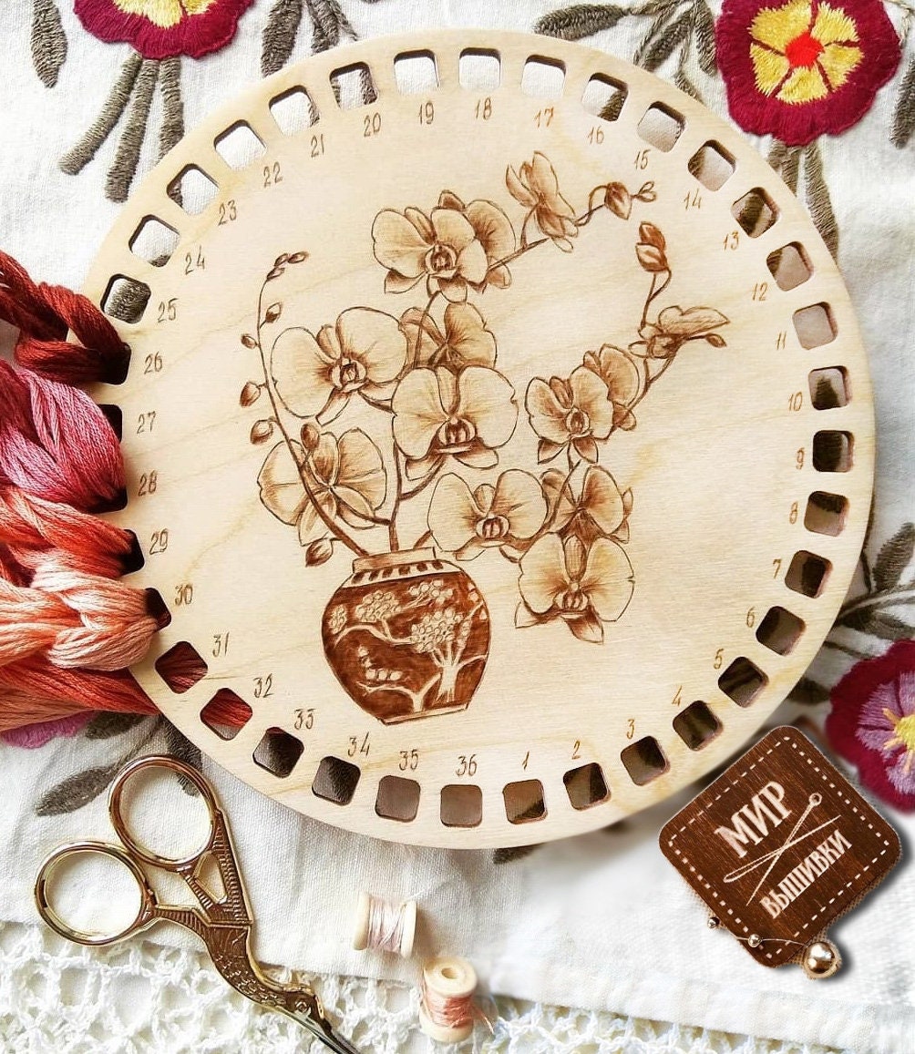 Cross Stitch Thread Holder Embroidery Thread Storage Floss Etsy