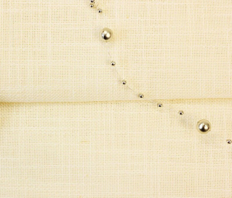 Cream Soft Fabric 28 ct Cross Stitch Fabric Counted Cross Stitch Ivory Beige Fabric Ubelhor Austria Eva Embroidery Fabric