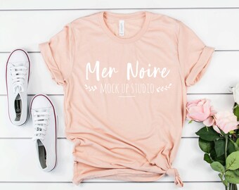 Peach Flatlay Etsy