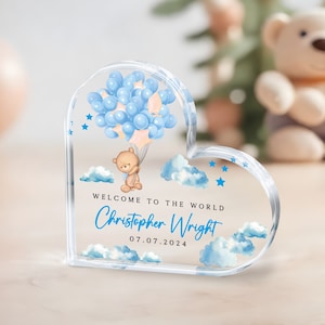 Newborn Gift Boy, Personalized Baby Boy Gifts, New Baby Keepsake Gift, Baby Nursery Gifts, New Baby Gift, Baby Boy Personalized Plaque