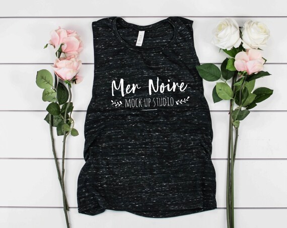 Bella Canvas 8803 Bella Canvas 8803 Mockup Black Marble