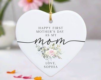 1st Mother's Day Gift,First Mother's Day Ornament, Personalized Gift for Mothers Day, Mom Gifts, Mothers Day Gift from Daughter