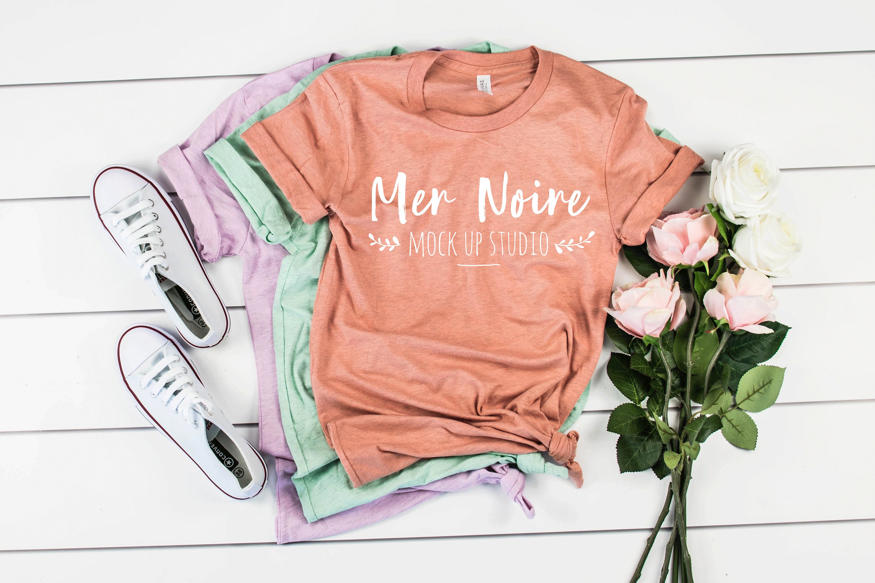 Bella Canvas Heather Prism Mockup 3001 Multiple Shirts Unisex | Etsy