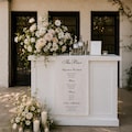 Linen Wedding Bar Sign, Custom Fabric Wedding Sign, Fabric Bar Sign, Bar Menu Sign, Drink Menu Sign, Modern Wedding Decor, Wedding Banner product logo