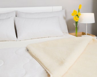 merino wool cot bed mattress topper