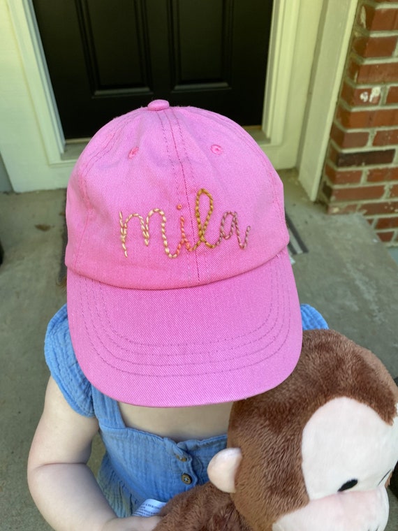 Embroidered Kids Hat// Name Hat// Personalized Hat// Toddler Etsy