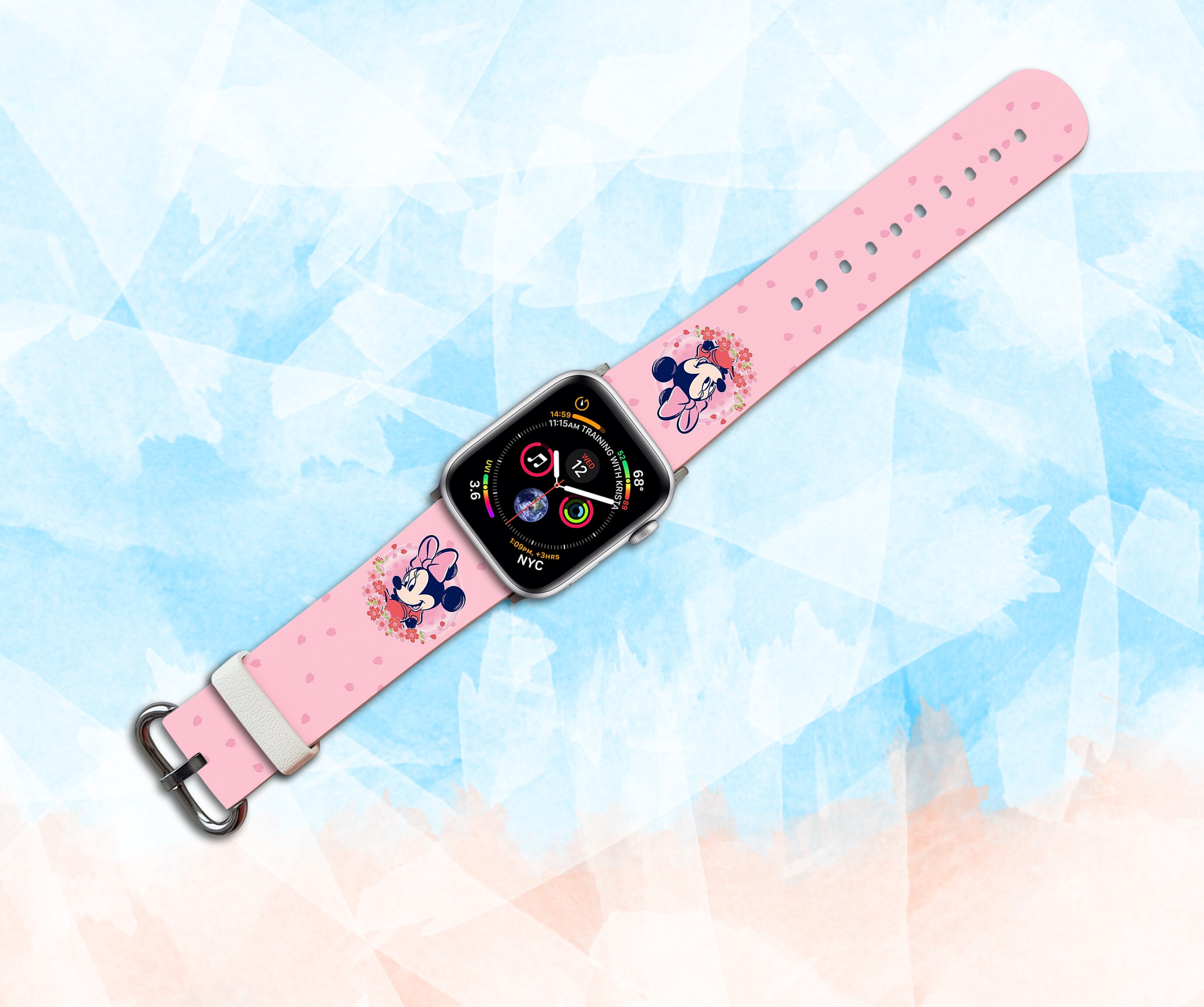 mickey and minnie mouse apple watch