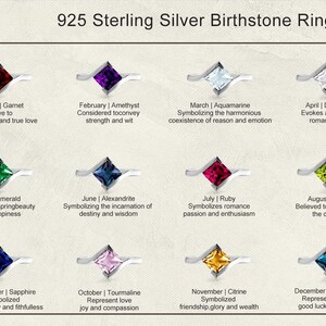 Massivem Silber bypass Smaragd Ring Prinzessin minimalistischen Ehering Mai Geburtsstein Ring Bild 10