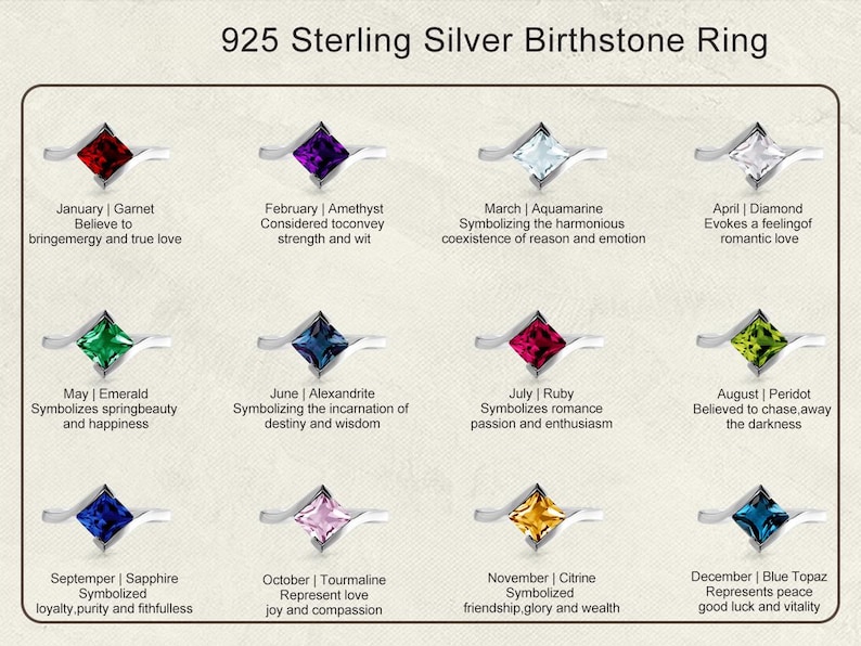 Massivem Silber bypass Smaragd Ring Prinzessin minimalistischen Ehering Mai Geburtsstein Ring Bild 10