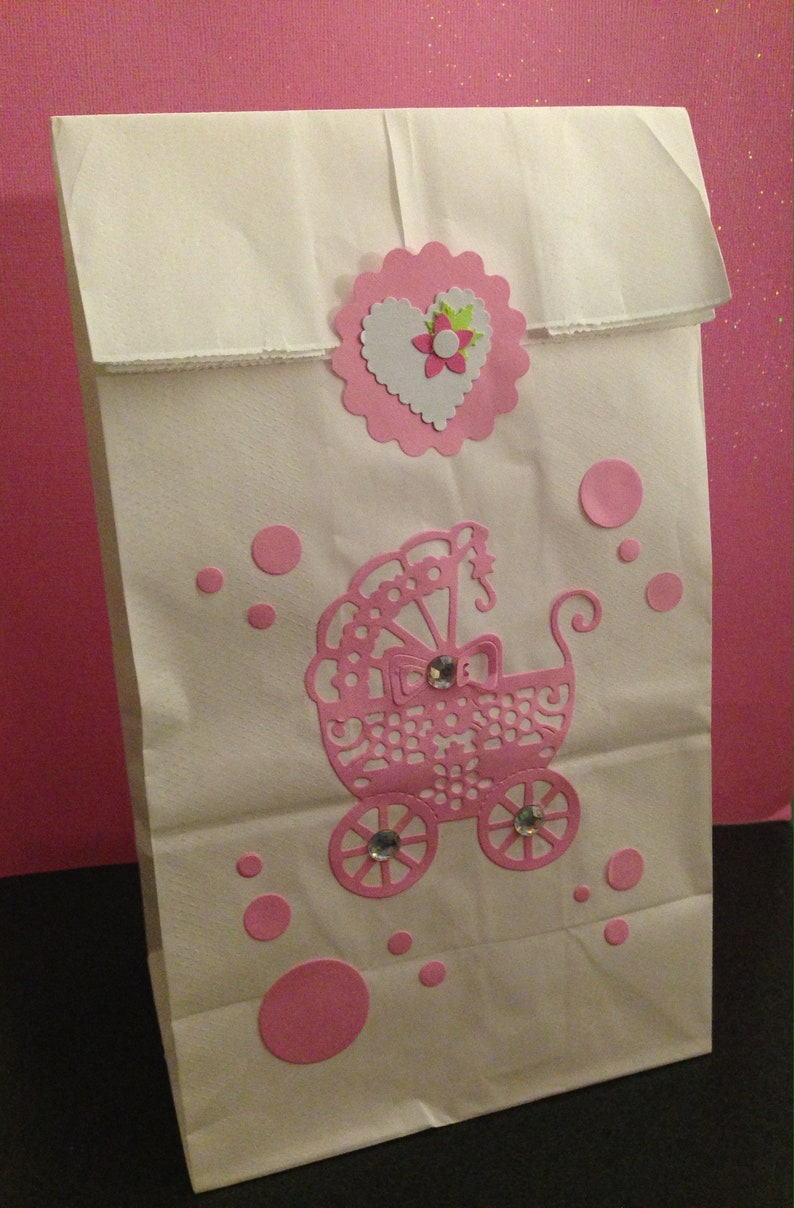 Baby Shower Gift Bags/gender Reveal Party/ Favor Bags/loot Etsy