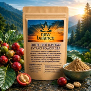 Coffee Fruit Extract 25:1 | Coffea Arabica | Pure 150g | No Maltodextrin