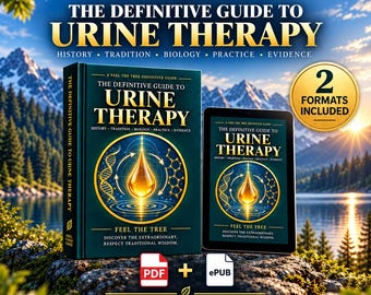 Urine Therapy Book and Ebook – The Definitive Guide to Shivambu, Amaroli, Aged Urine & Auto Urine Therapy | PDF + EPUB