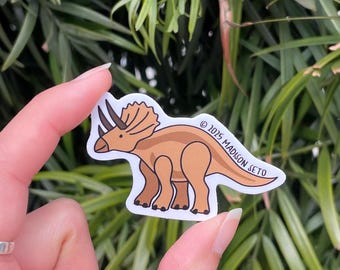 Triceratops - Vinyl Sticker