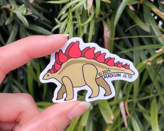 Stegosaurus - Vinyl Sticker