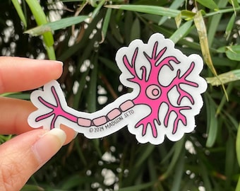 Neuron - Clear / Transparent Vinyl Sticker