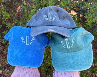 Tiny Science Trio - Embroidered Cap