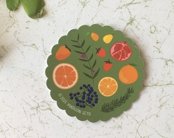 Fruits - Vinyl Sticker