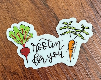 Rootin' For You - Vinyl Sticker