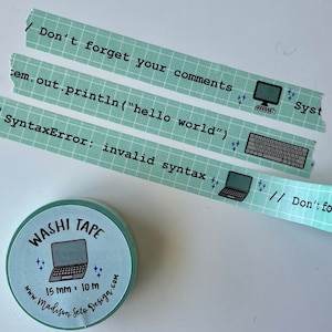 Computerwetenschappen - Washi Tape