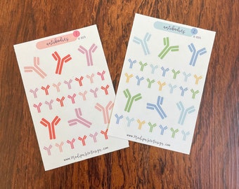 Antibody - Paper Sticker Sheet