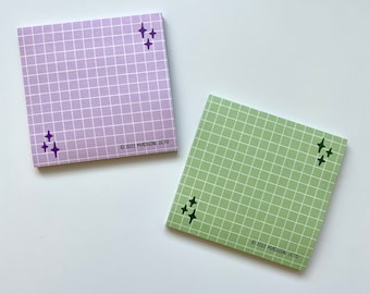 Grid Sparkle- Post-it