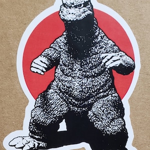Godzilla Vinyl Sticker