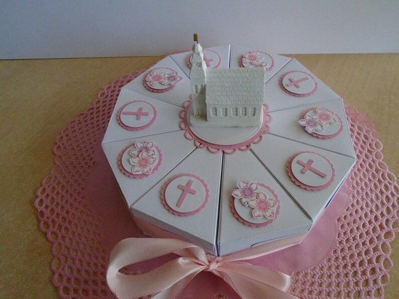 Cake To Confirmation Baptism Baptism Money Gift Girl O Boy Etsy - image 0