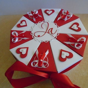 Hochzeitstorte Geldgeschenk zur Hochzeit Give Away Schachteltorte Torte Hochzeitsgeschenk Geld