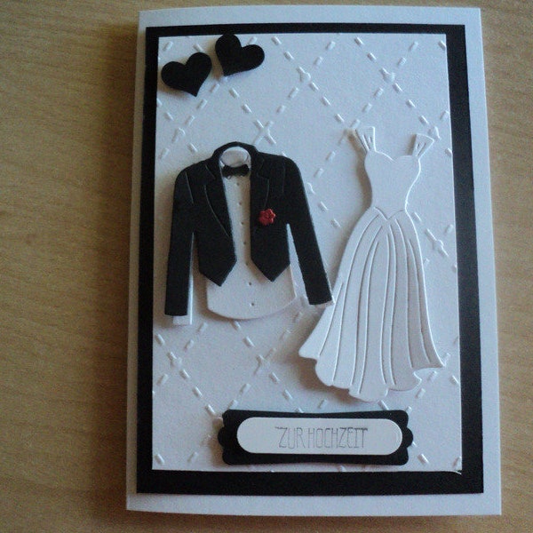 Glückwunschkarte/Hochzeitskarte/Hochzeit