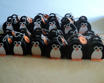 Adventskalender Pinguin zum Befüllen  Weihnachtskalender  Zierschachteln Kinder Erwachsene  Kalender