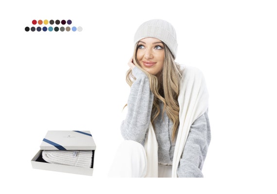 Firenze Cashmere Blend Beanie One Size 