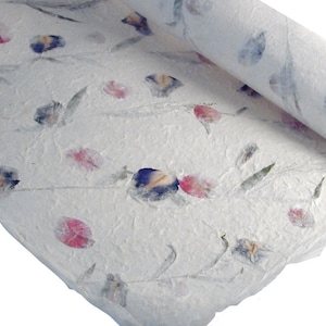 Petal Handmade Paper Poster 78 x 53cm (Pack of 3 sheets) Perfect for Arts, Crafts, Wedding Invitations. Available in Various Lovely Designs!