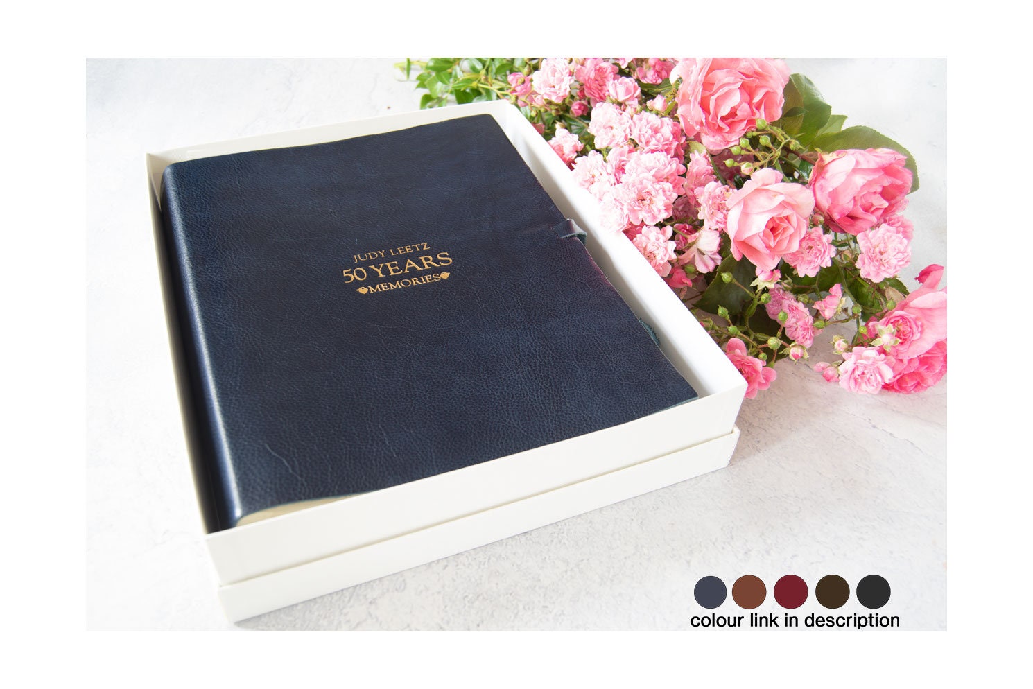 Accessories - Heirloom Leather Photo Album For the Ones I Love