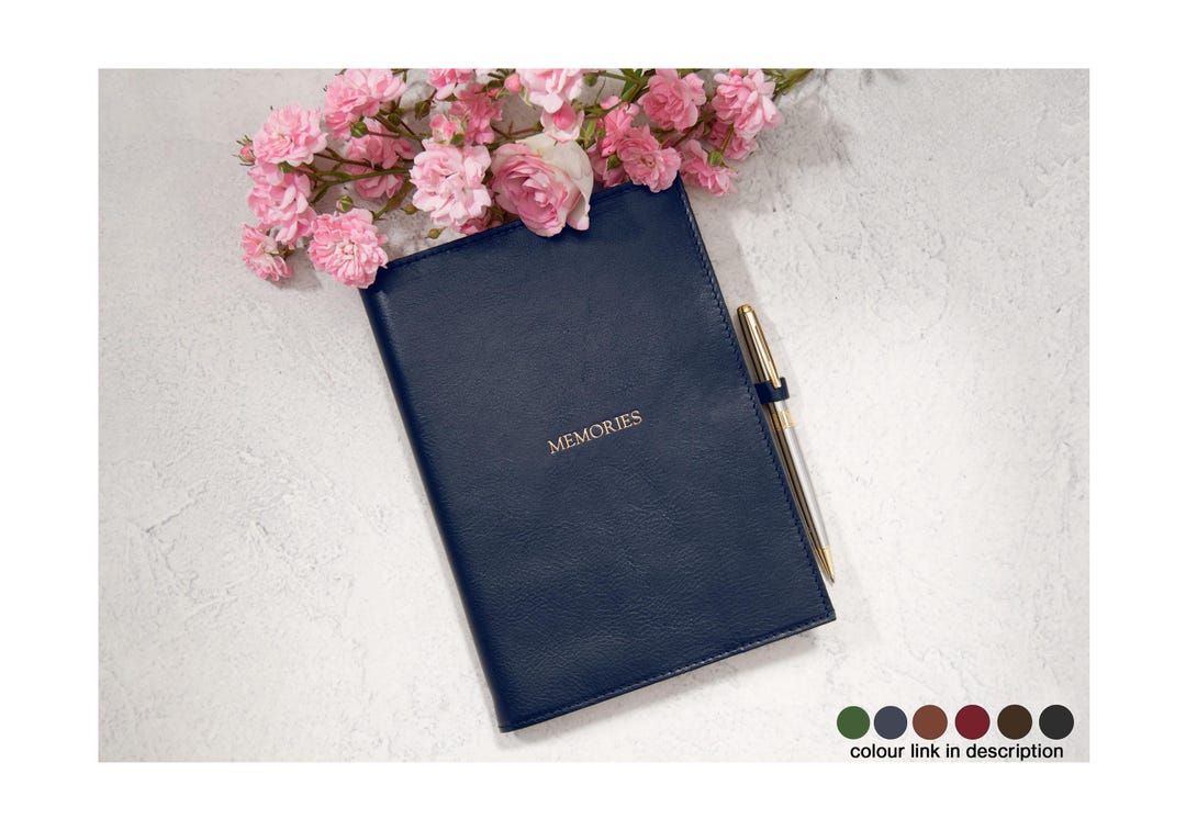 Rustico Notebooks Rustico A5 Refillable Journal Personalised Handmade Italian Full-grain ...