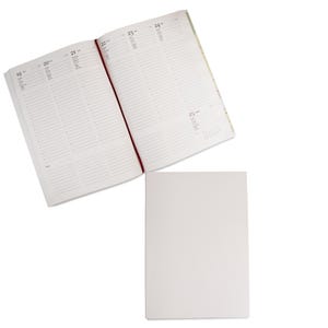 ilCarta Recambio para Planificador 2025 de Papel Italiano A4 – Páginas Crema, Hecho en Italia (30cm x 21cm x 1cm)
