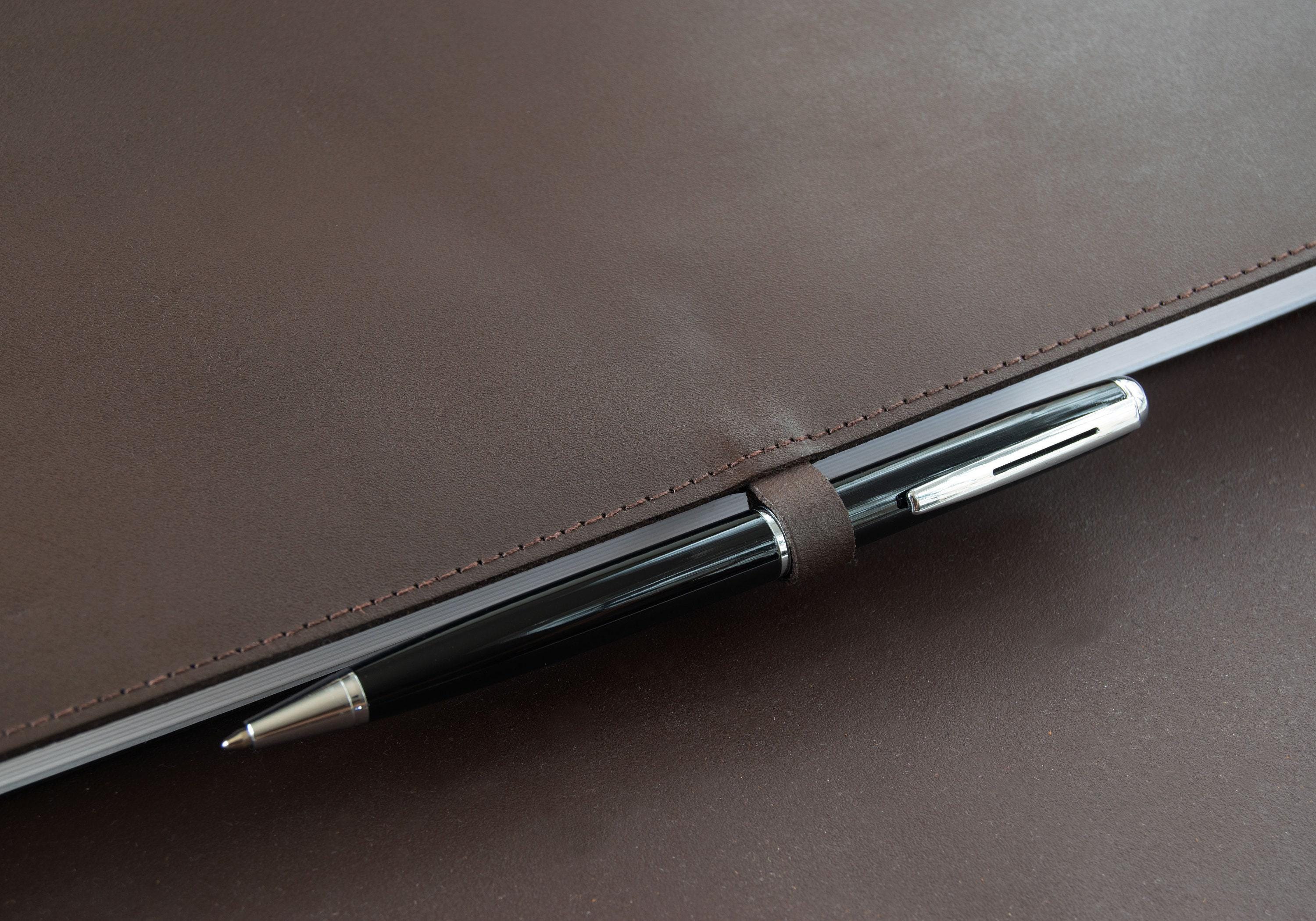 Indra A5 Refillable Journal Gift Set Personalised Handmade Leather ...