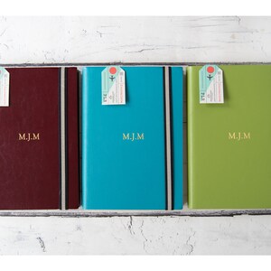 Journalista A5 Journal Handmade Italian Recycled Leather Bound, Travel Journal (21cm x 15cm x 2cm) Can be Personalised!