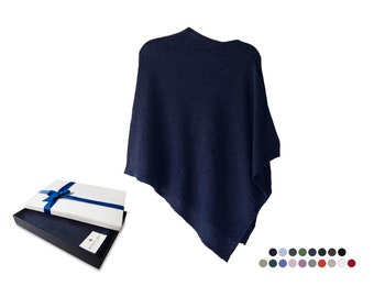 lightweight cashmere poncho