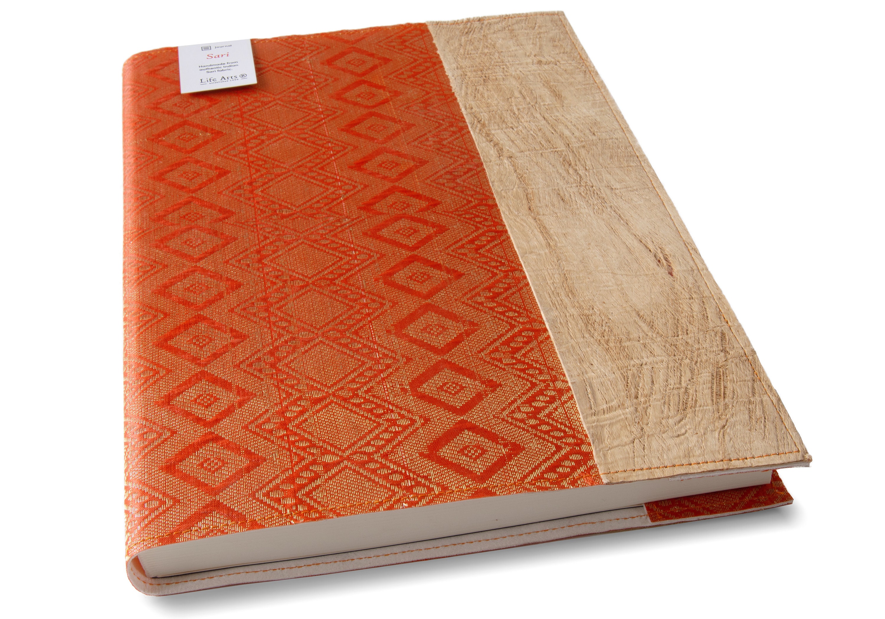 Woven Recycled Sari Journal — Ten Thousand Villages